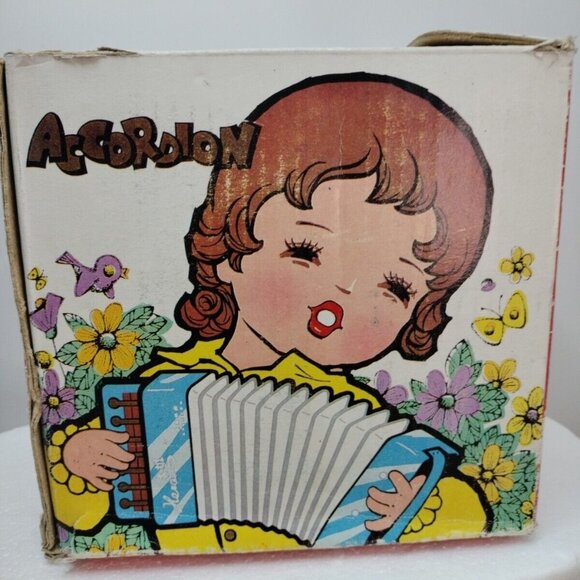 Vintage HERO Accordion. UC 102 Red With Box See Picture Nos - Picture 8 of 11